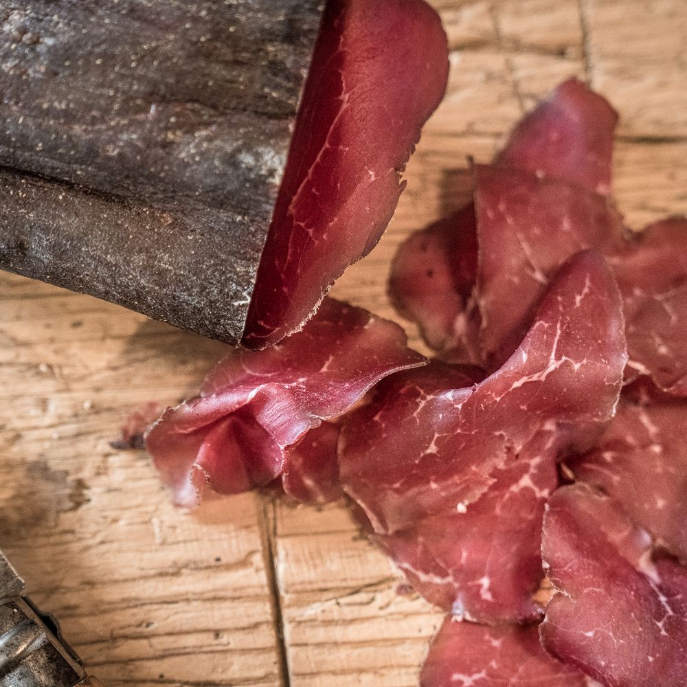Trockenfleisch am Stück